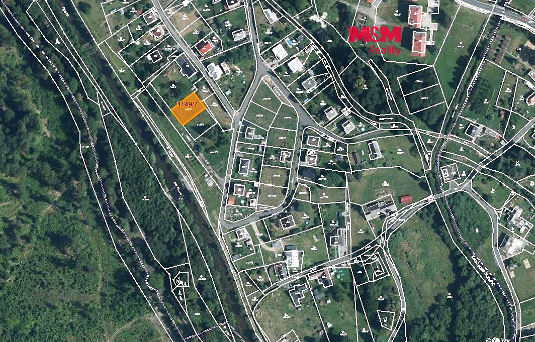 Prodej pozemku 603 m²